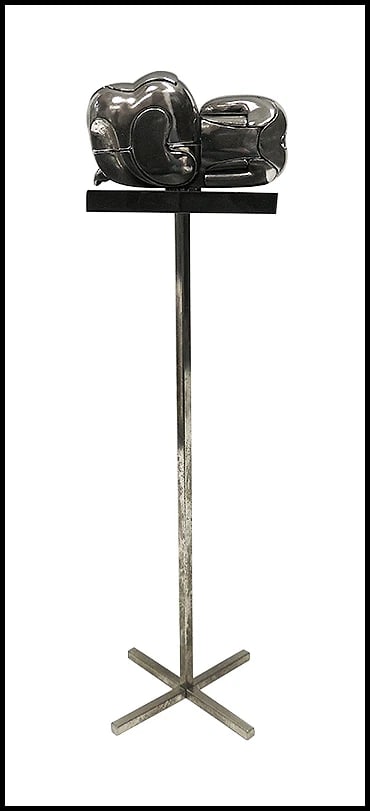 Miguel Berrocal Nickel Puzzle Sculpture Zoraida Signed Paloma Picasso Artwork: This lot includes:Gallery COA. In-house shipping available (insurance and international shipping for an additional charge).Artist: Miguel Berrocal Title: Mini ZoraidaMedium: Nickel Puzzle Size: 7.5"h