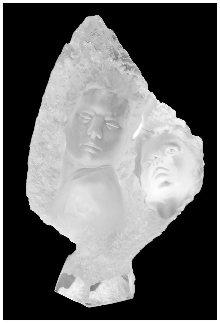 Michael Wilkinson Turning Point Full Round Acrylic Sculpture Signed Art (1 of 6)