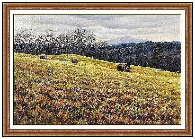 Brian Kliewer Original Oil Painting On Cavas Rural Landscape Signed Framed Art (1 of 5)