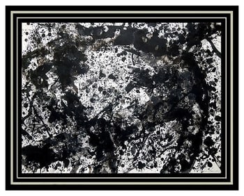 Sam Francis Color Lithograph Sf.189 Authentic Original Signed Abstract Artwork