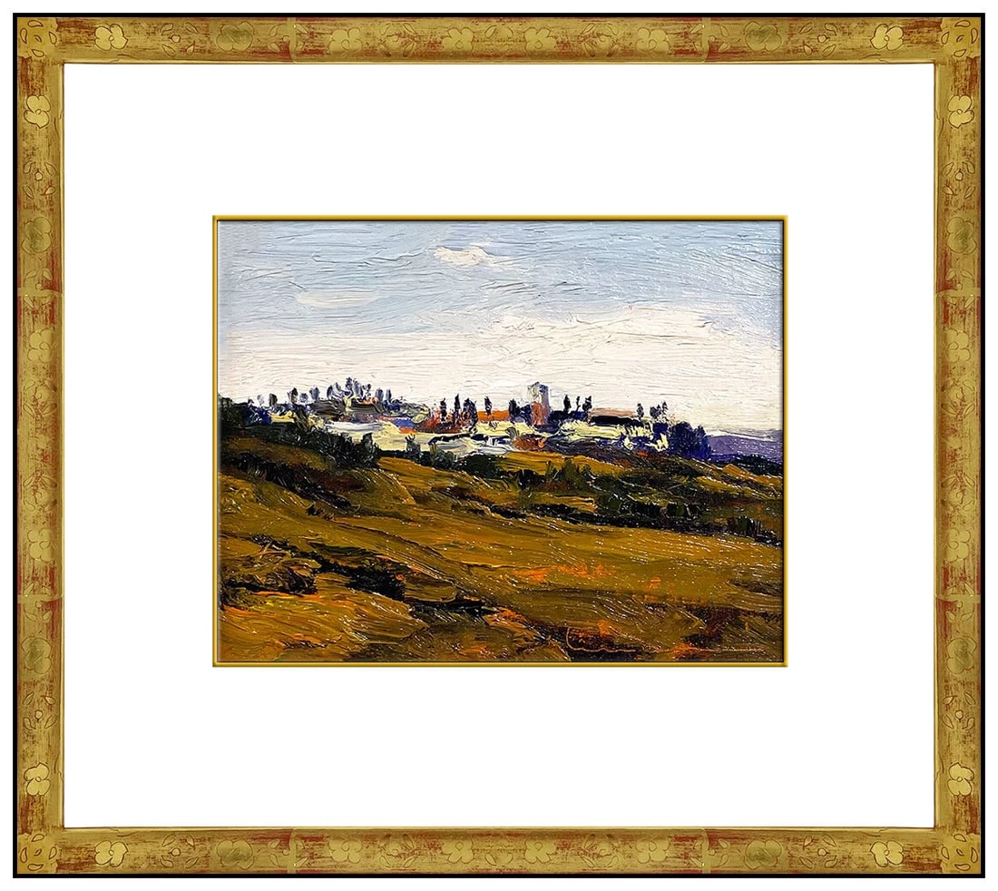 William Bill Berra Original Oil Painting On Board Signed Western Landscape Art: This Lot includes:Gallery Coa & Free Domestic Shipping (*Insurance And International Shipping For An Additional Charge)Artist: William Bill BerraTitle: Colors of the DesertMedium: Oil Painting On Boar