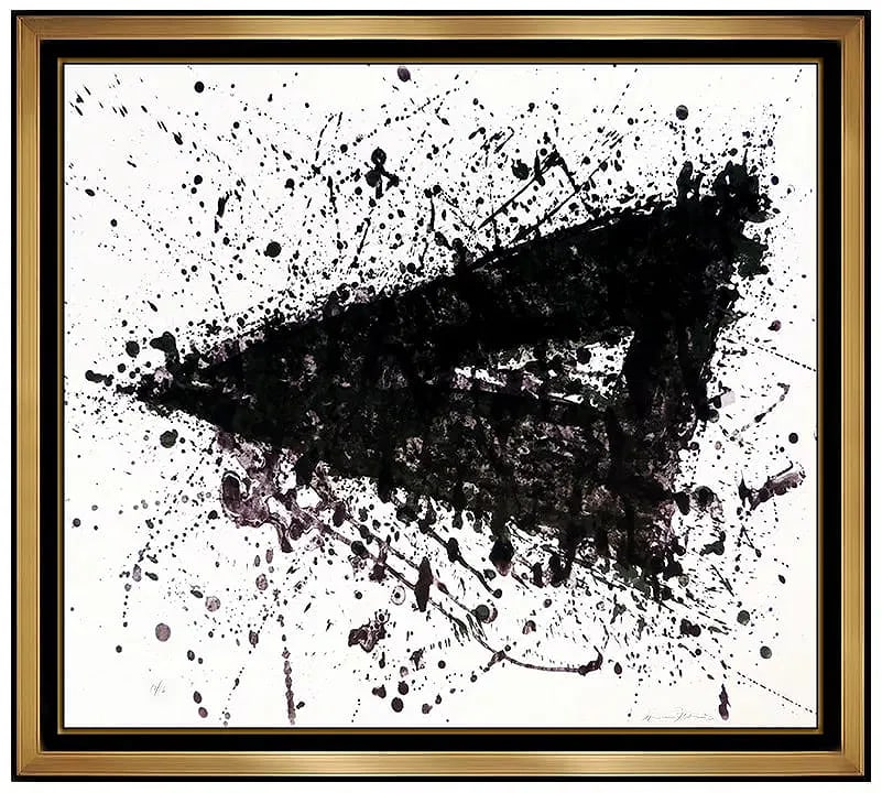 Sam Francis Sf 225 Original Color Lithograph Hand Signed Modern Abstract Artwork (1 of 6)