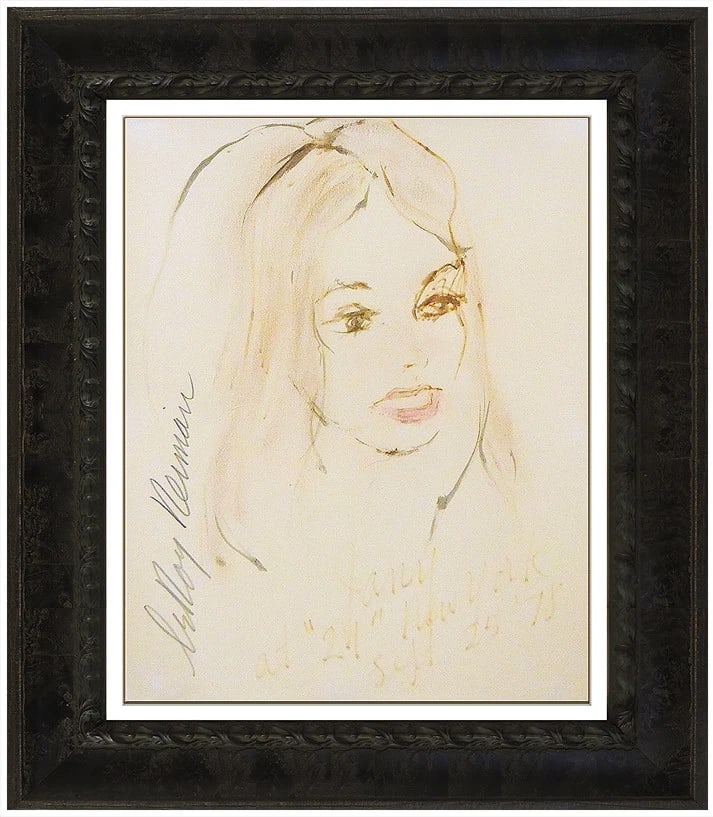 Leroy Neiman Original Ink Drawing Signed Playboy Playmate 21 Club Framed Artwork: This lot includes:Gallery COA & free domestic shipping (*insurance and international shipping for an additional charge)Artist: LeRoy NeimanTitle: Playboy Playmate at 21Medium: Ink DrawingSize: 11" x 8