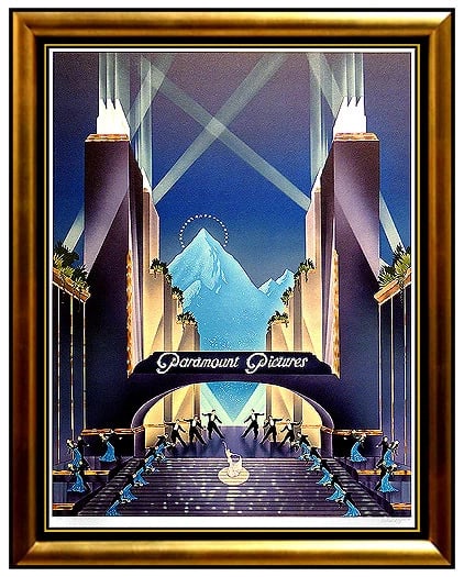 Robert Hoppe Paramount Pictures Original Signed Screenprint Movie Art Print (1 of 5)
