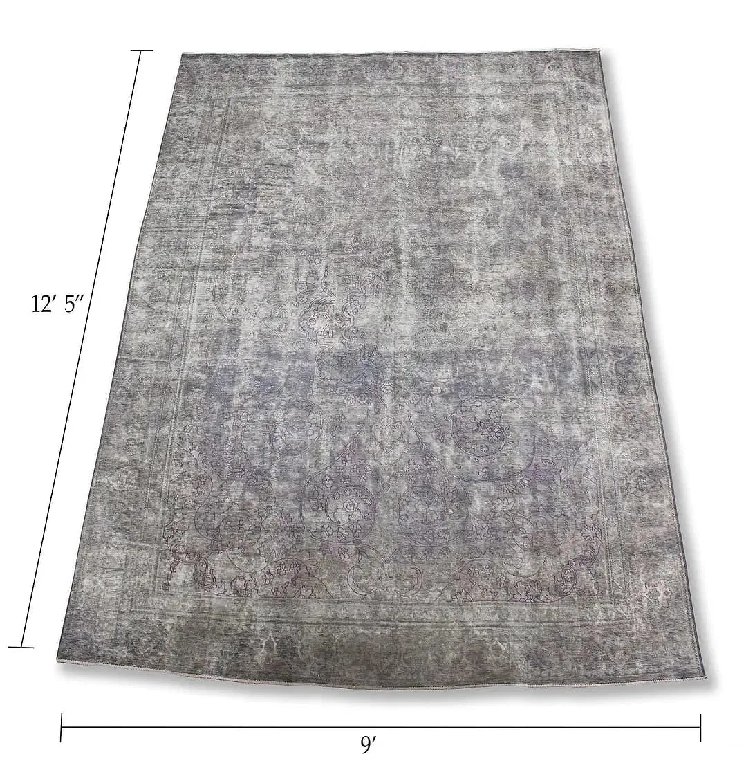 Early 20th Century Vintage Handmade Persian Tabriz Multicolored Floral Rug 9 Ft 12 Ft 5 In: This lot includes:Gallery COA Rug is 9' x 12' 5". Vintage Persian 1920’s, This carpet is produced in Tabriz , an ancient city in Iran. Its carpets are known for their tree of life or floral design a