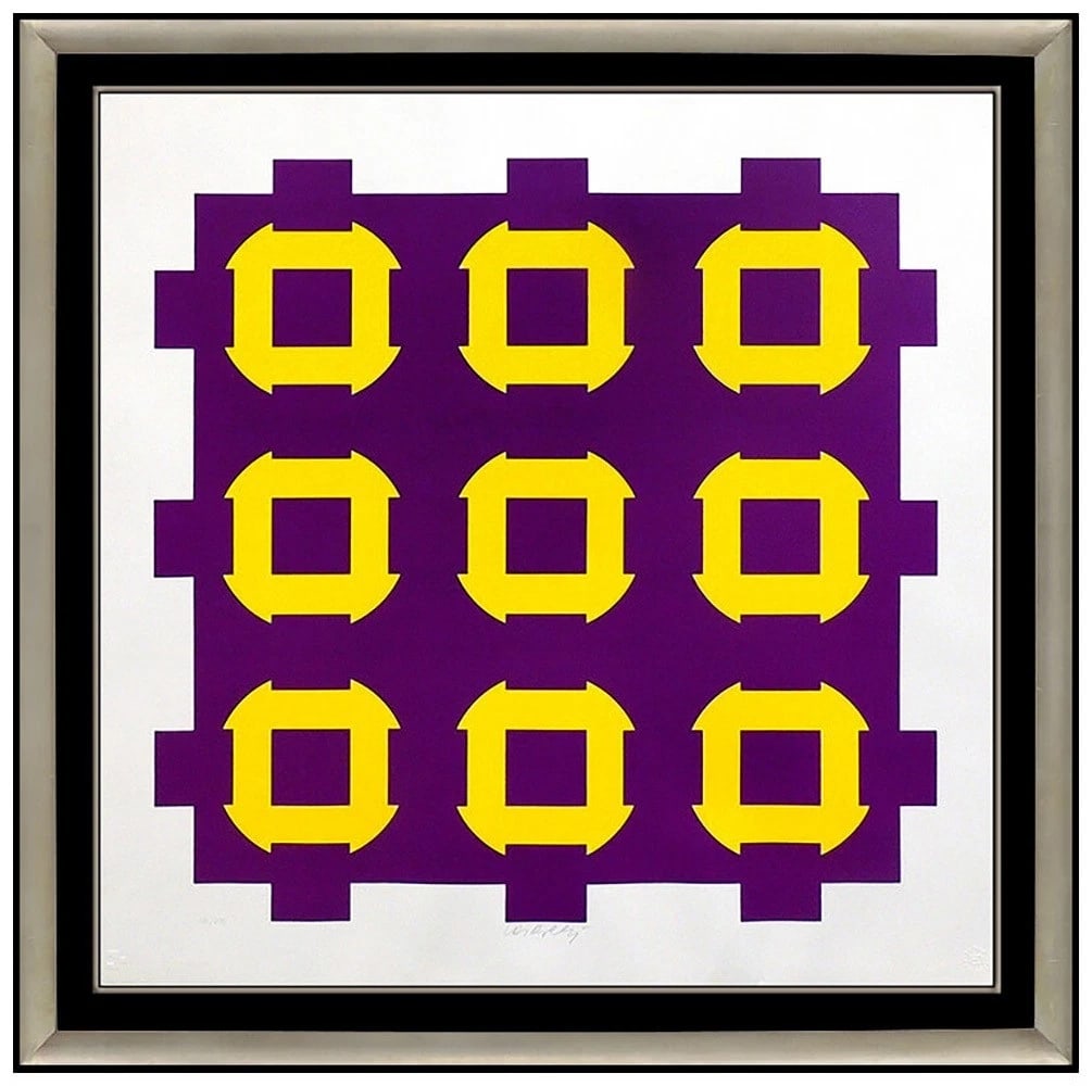 Victor Vasarely Original Color Silkscreen Signed Modern Constellation Artwork (1 of 5)
