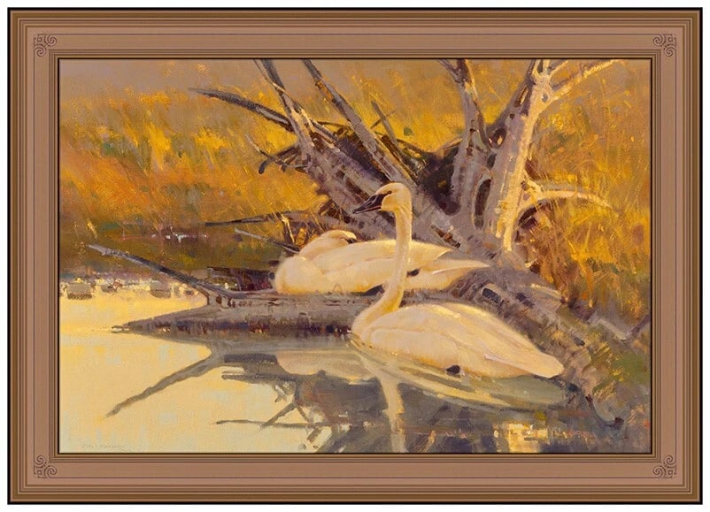 Aldo Luongo Original Color Lithograph Signed Mother Child Portrait Large Artwork (1 of 6)