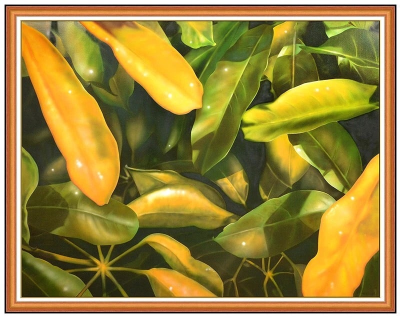 Lowell Blair Nesbitt Original Oil Painting On Canvas Floral Landscape Signed Art (1 of 5)