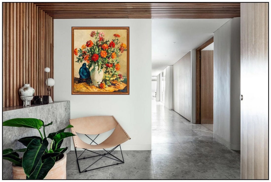 Jesse Jess Hobby Large Original Oil Painting On Canvas Signed Still Life Art: This lot includes:Gallery COA. In-house shipping available (insurance and international shipping for an additional charge).Artist: Jesse JessTitle: Still LifeMedium:Oil Painting On CanvasSize: 36" x 3