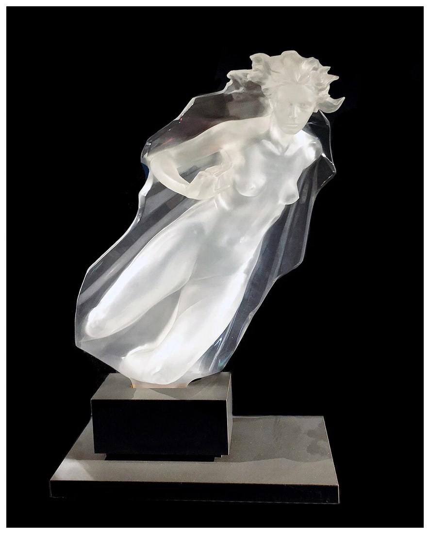 Frederick Hart Original Acrylic Sculpture Sacred Mysteries Signed Female Large Art (1 of 6)