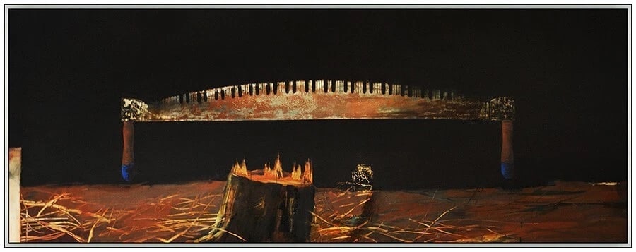 Deborah Oropallo Large Original Signed Painting On Board Still Life Framed Art (1 of 5)