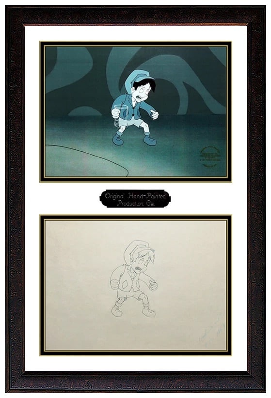 Filmation Studios Pinocchio Original Hand Painted Animation Production Cel Art (1 of 6)
