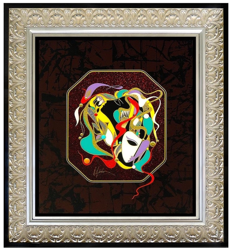 Martiros Manoukian Original Acrylic Painting On Board Signed Framed Authentic Art (1 of 4)