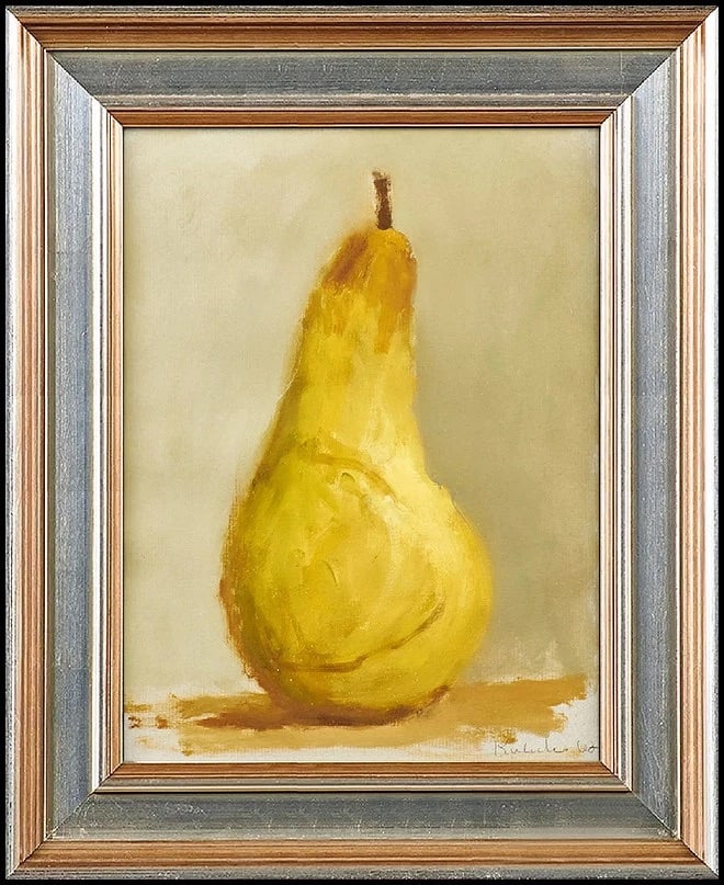 Robert Kulicke Original Oil Painting Signed Fruit Still Life Authentic Artwork (1 of 4)