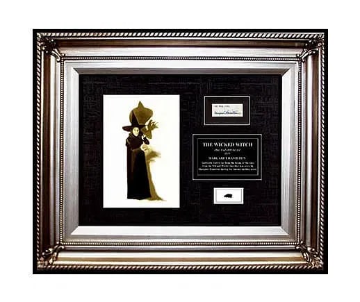 Wizard Of Oz Wicked Witch Signed Costume Movie Prop COA Memorabilia Relic (1 of 4)