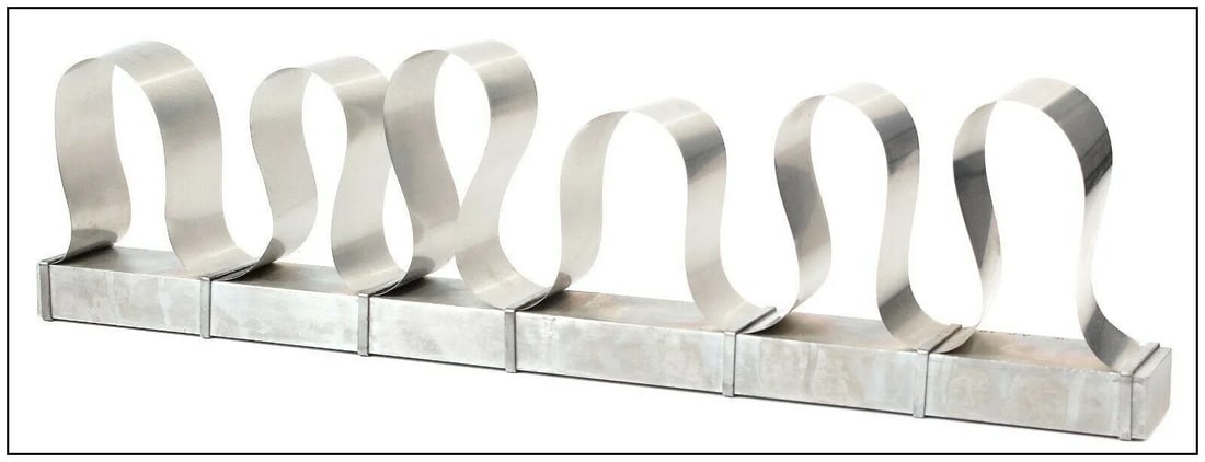 Benni Efrat Original Stainless Steel Sculpture Signed Modern Abstract Artwork (1 of 4)
