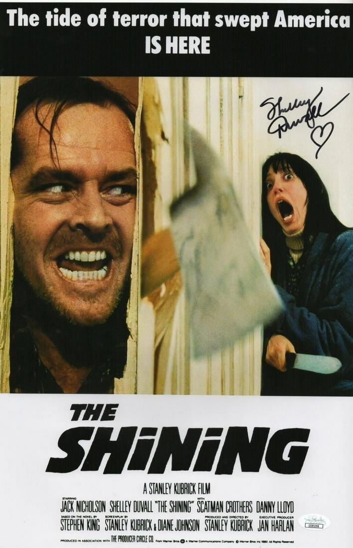 Autograph Signed Shelley Duvall Poster: Category: Autograph CollectiblesAutograph Includes: Shelley DuvallSize : 24' x 16''Item is in great condition with no damage, unframed and certified.Please review our Terms and Conditions before biddi