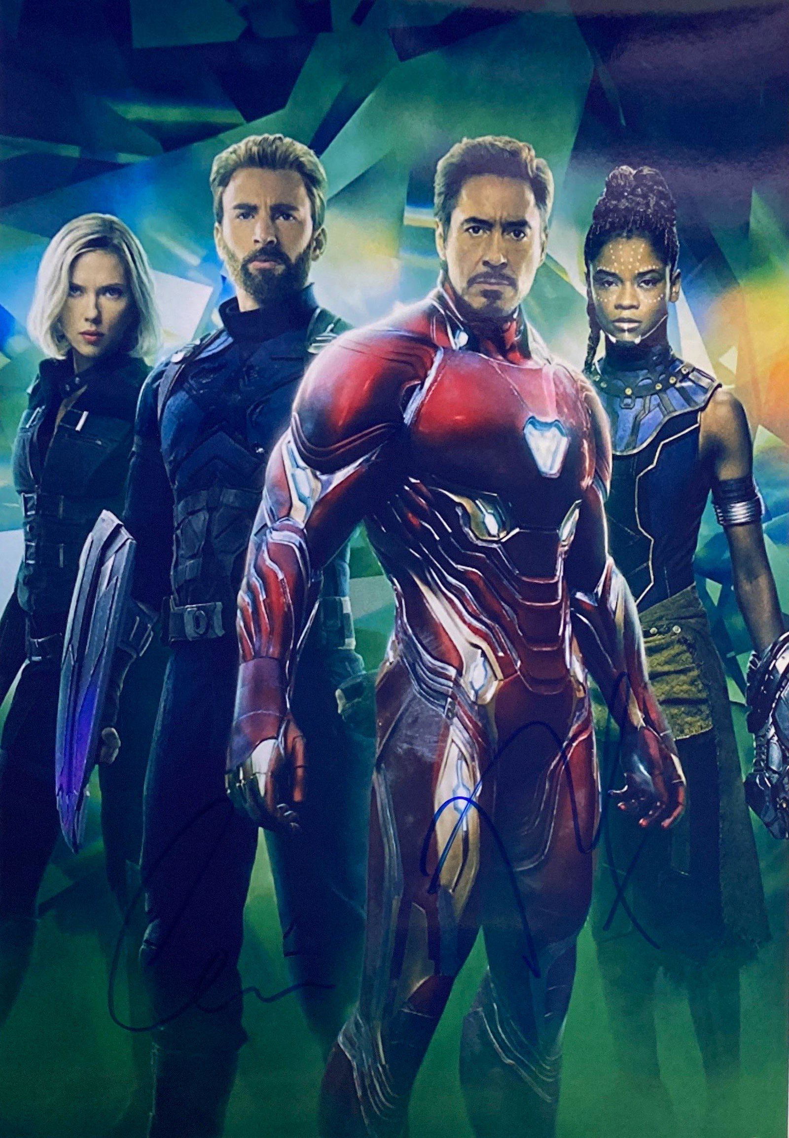 Autograph Signed Avengers Photo (1 of 1)