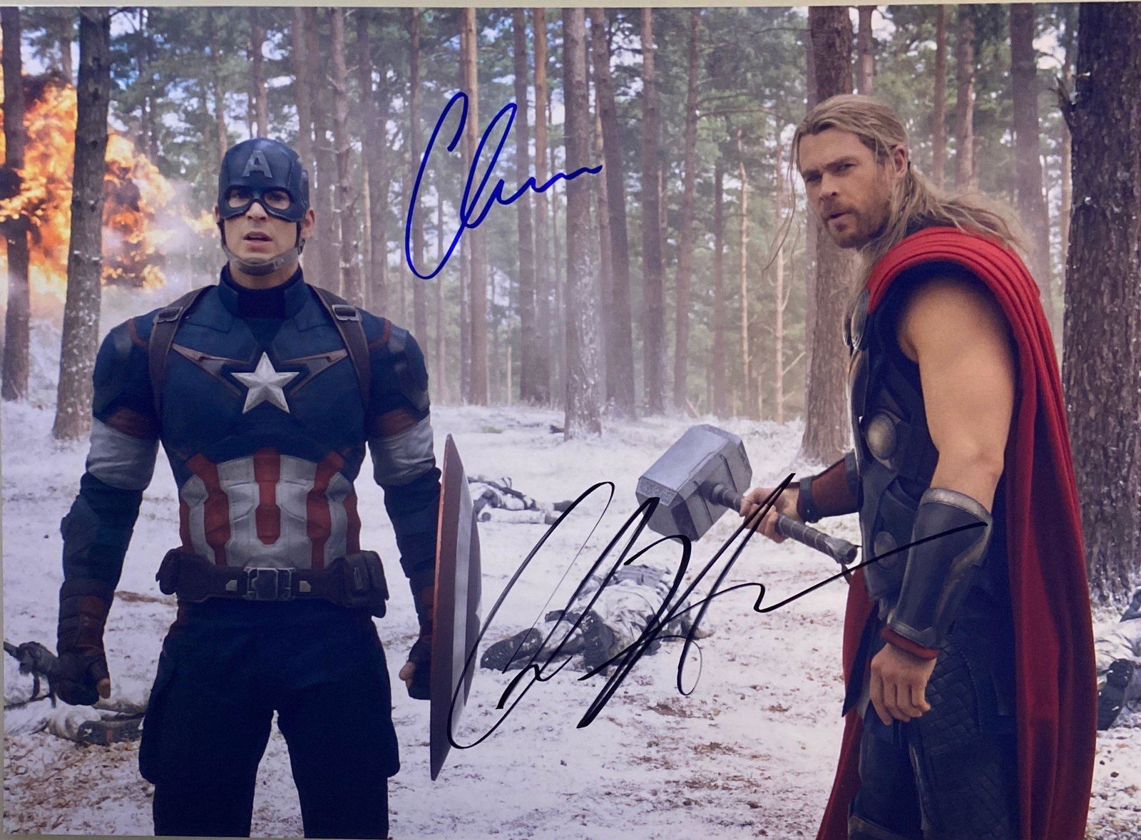 Autograph Signed Avengers Photo (1 of 1)