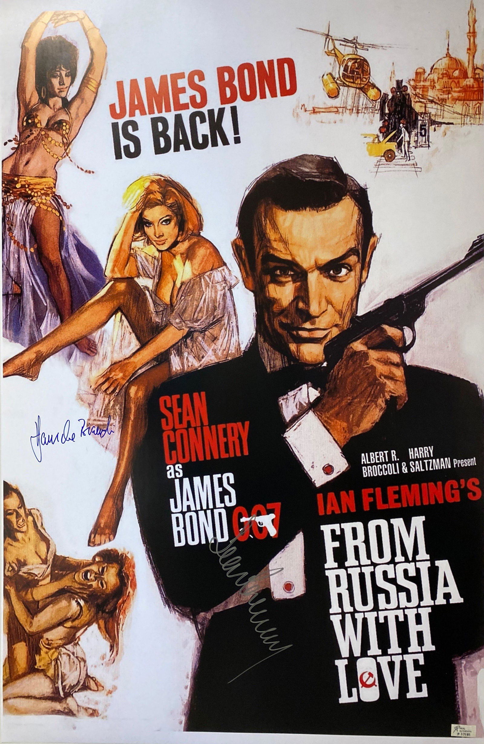 Autograph Signed James Bond 007 From Russia with Love (1 of 1)