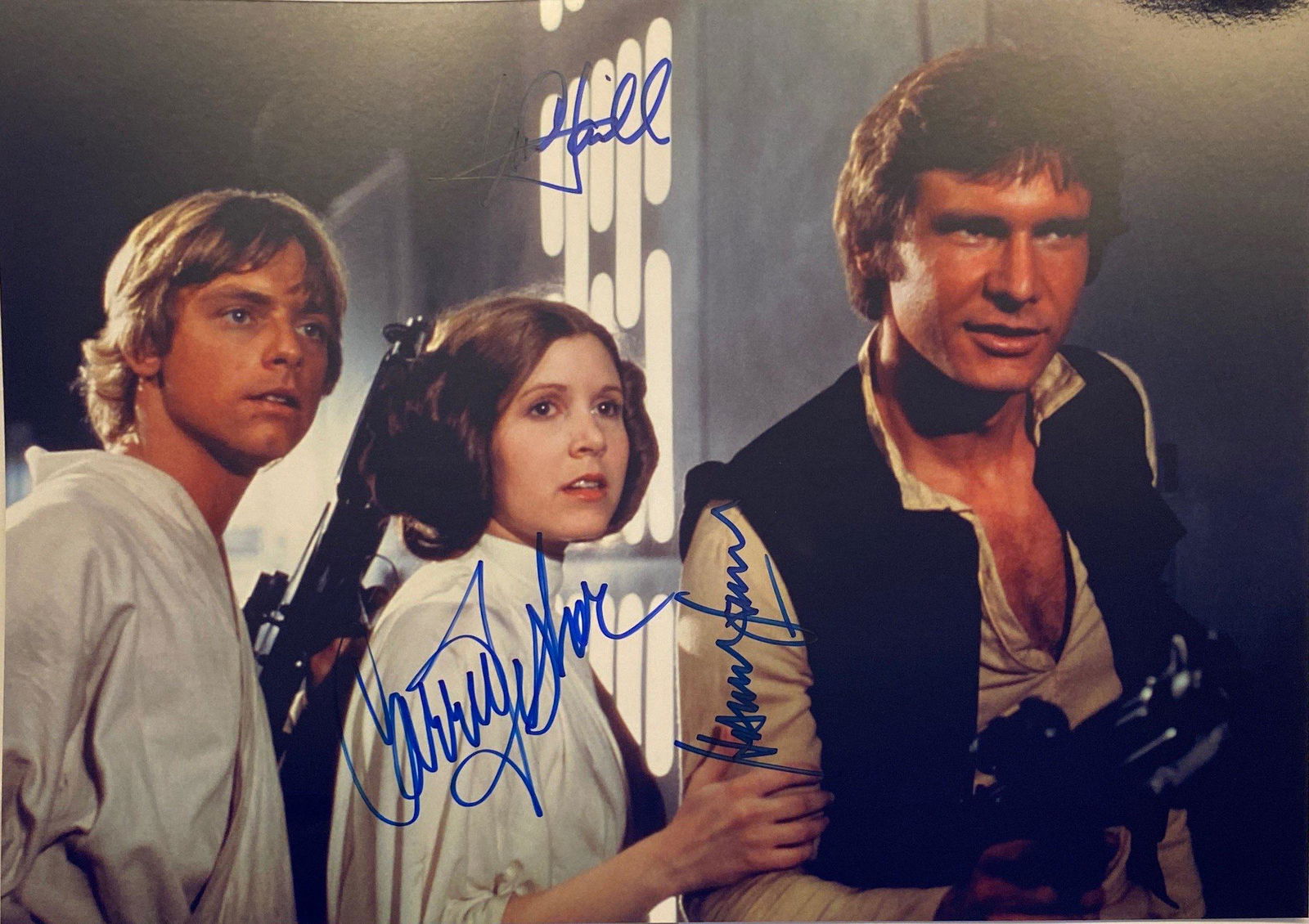 Autograph Signed Star Wars Harrison Ford Photo (1 of 1)