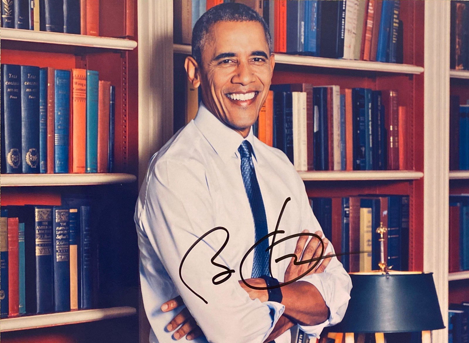 Autograph Signed Barack Obama Photo (1 of 1)