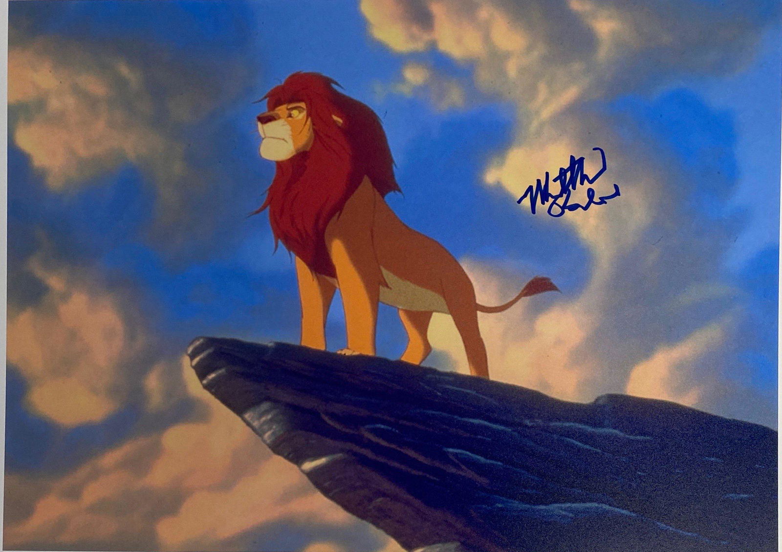 Autograph Signed Lion King Matthew Broderick Photo (1 of 1)