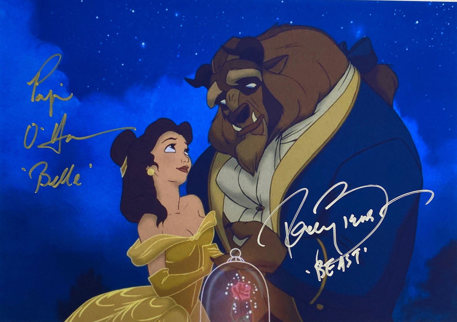 Autograph Signed Beauty and the Beast Photo (1 of 1)