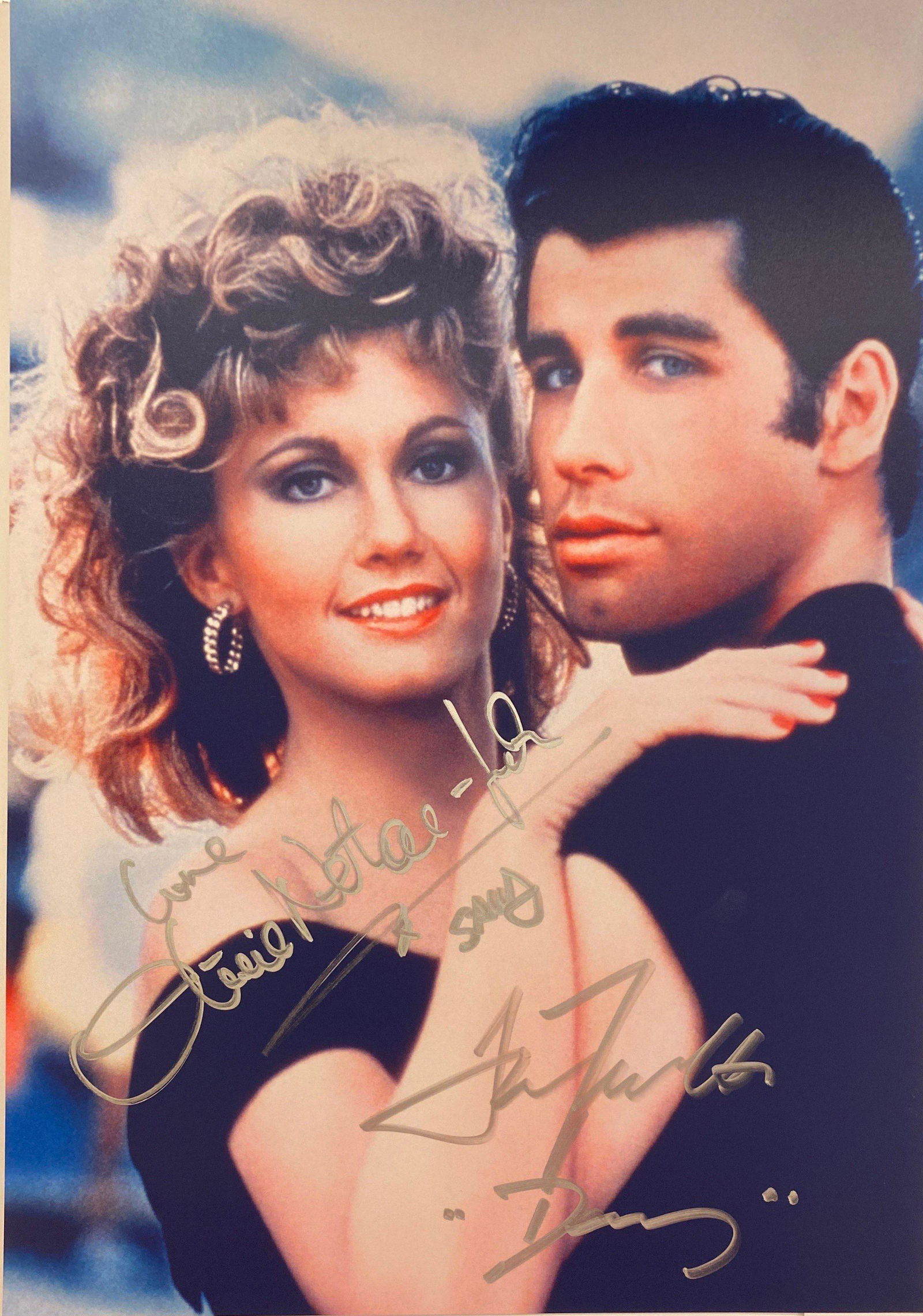 Autograph Signed Grease John Travolta Photo (1 of 1)