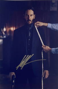 JOHN WICK Chapter 2 Cast(x6) Authentic Hand-Signed Keanu Reeves 11x14  Photo