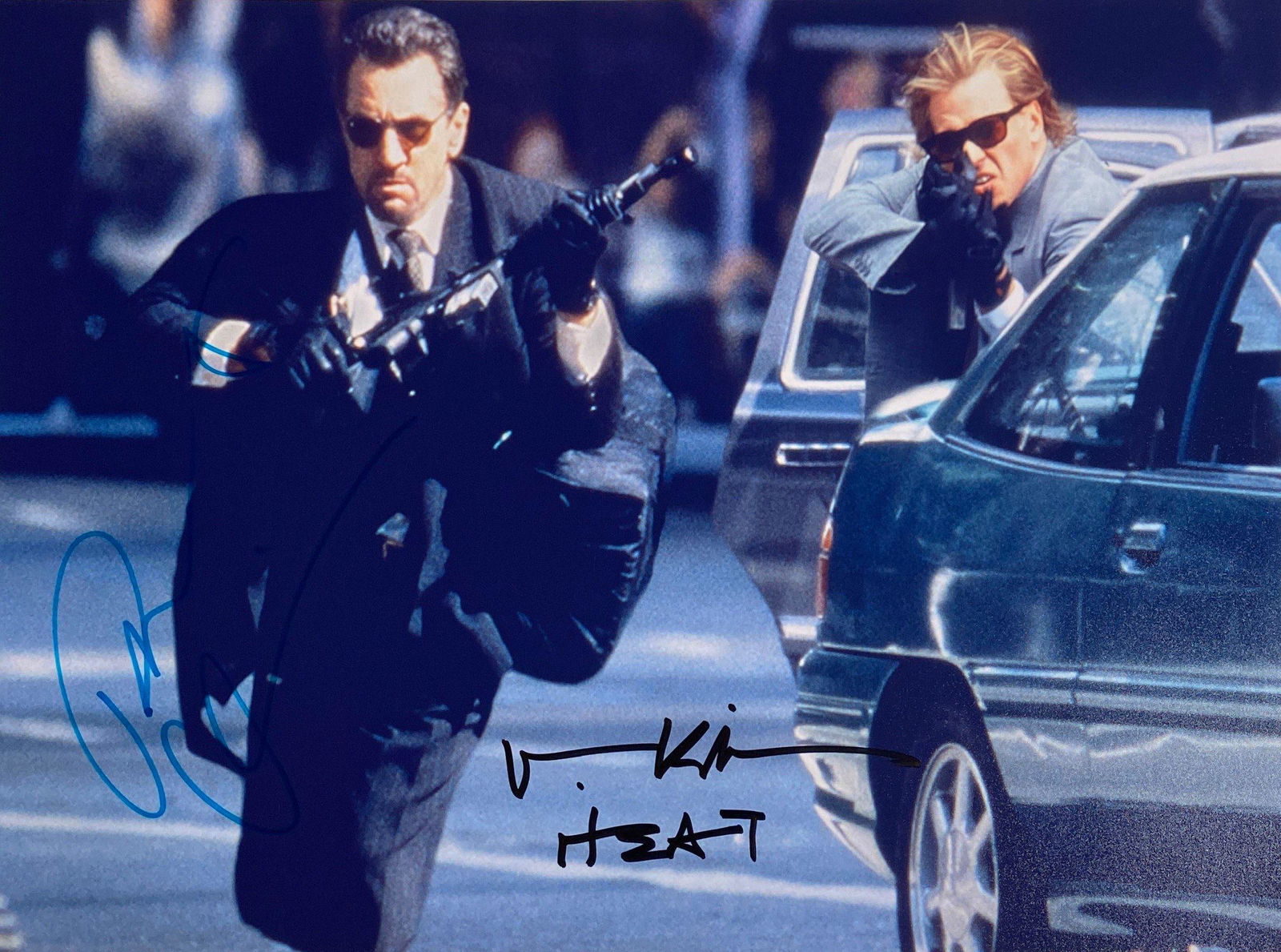 Autograph Signed Heat Val Kilmer Robert De Niro Photo (1 of 1)