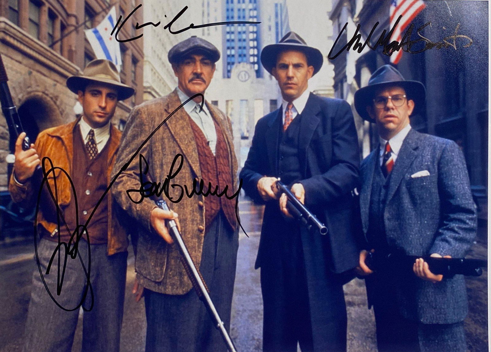 Autograph Signed Untouchables Kevin Costner Photo (1 of 1)
