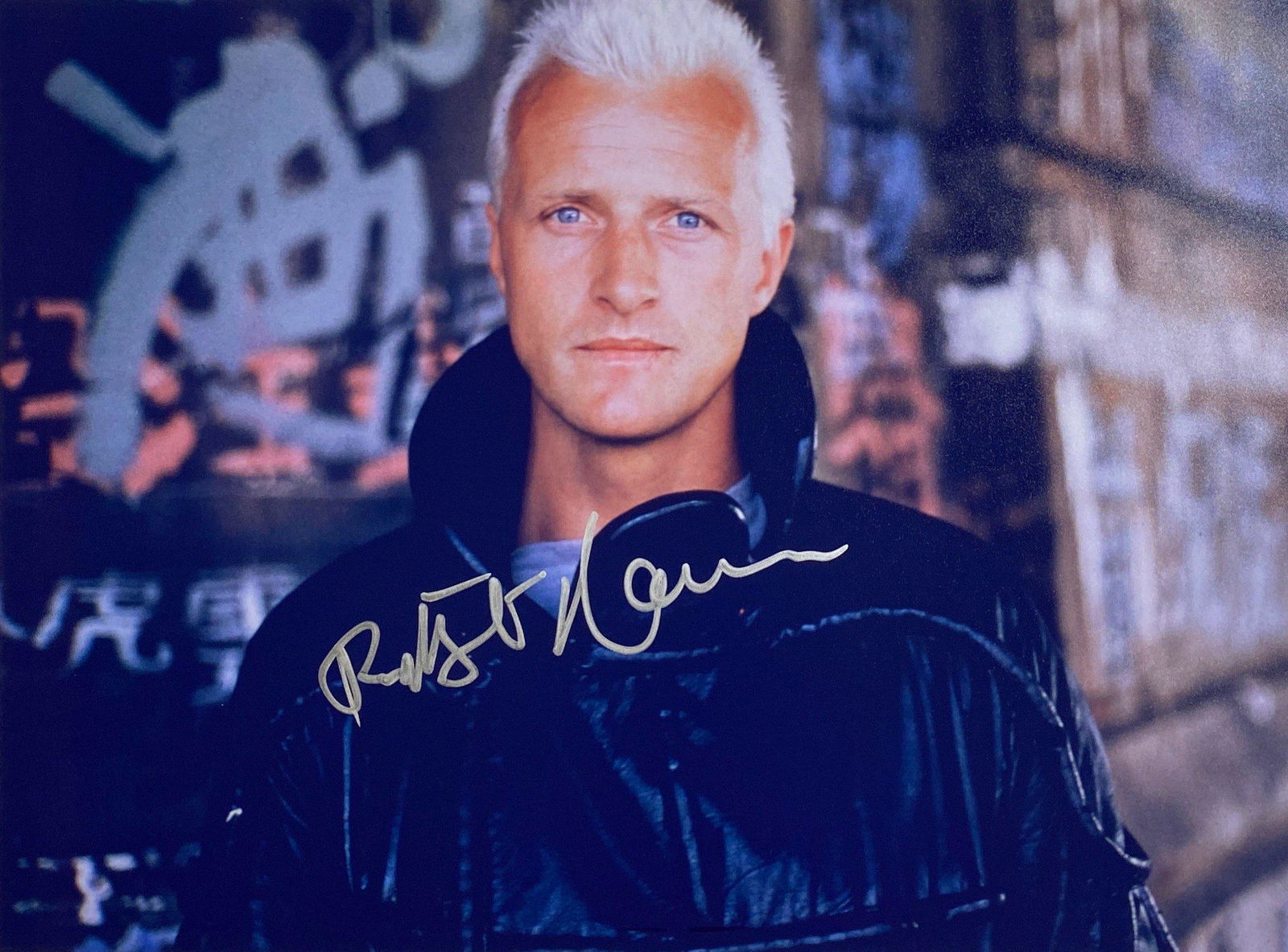 Autograph Signed Blade Runner Rutger Hauer Photo (1 of 1)