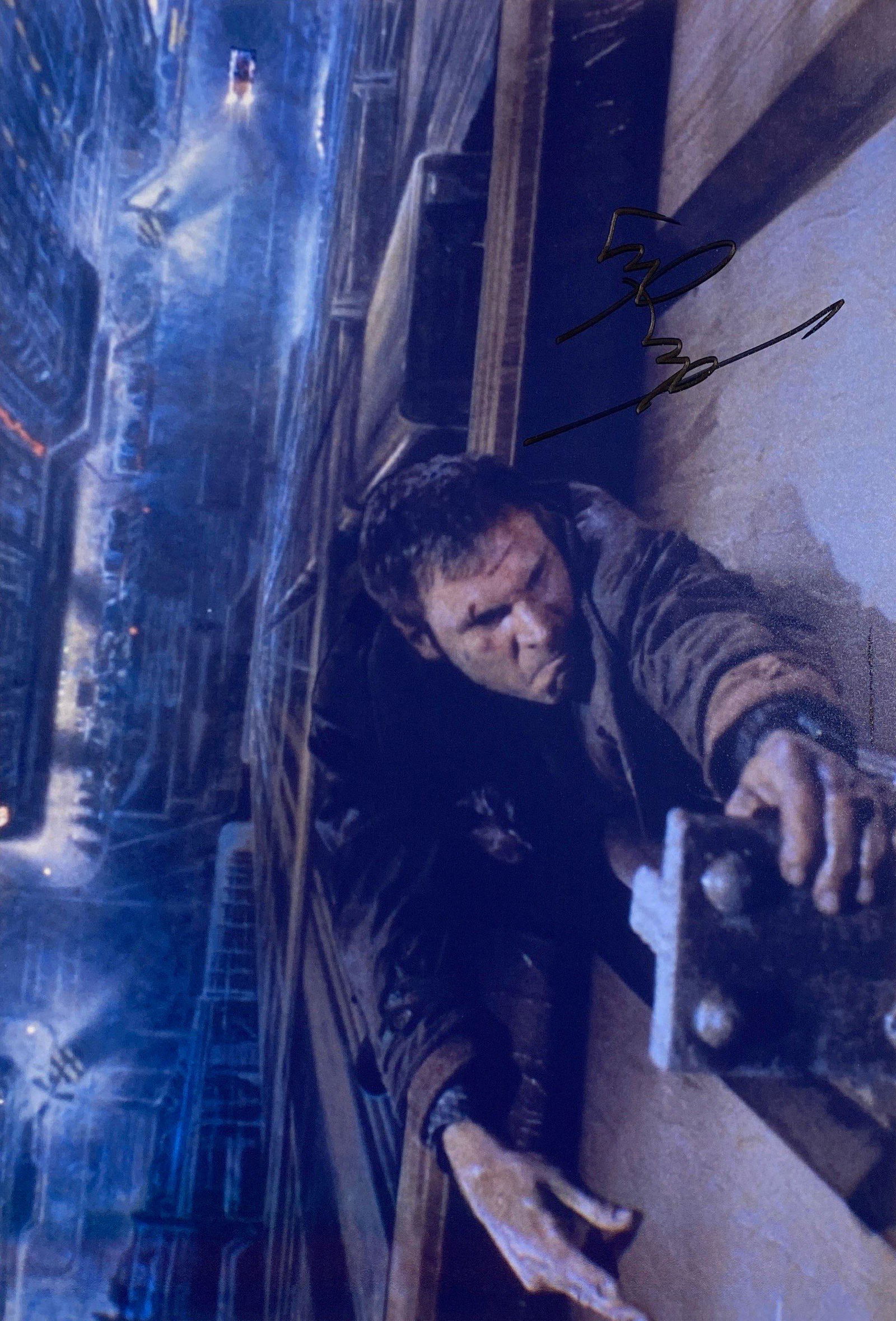 Autograph Signed Blade Runner Harrison Ford Photo (1 of 1)