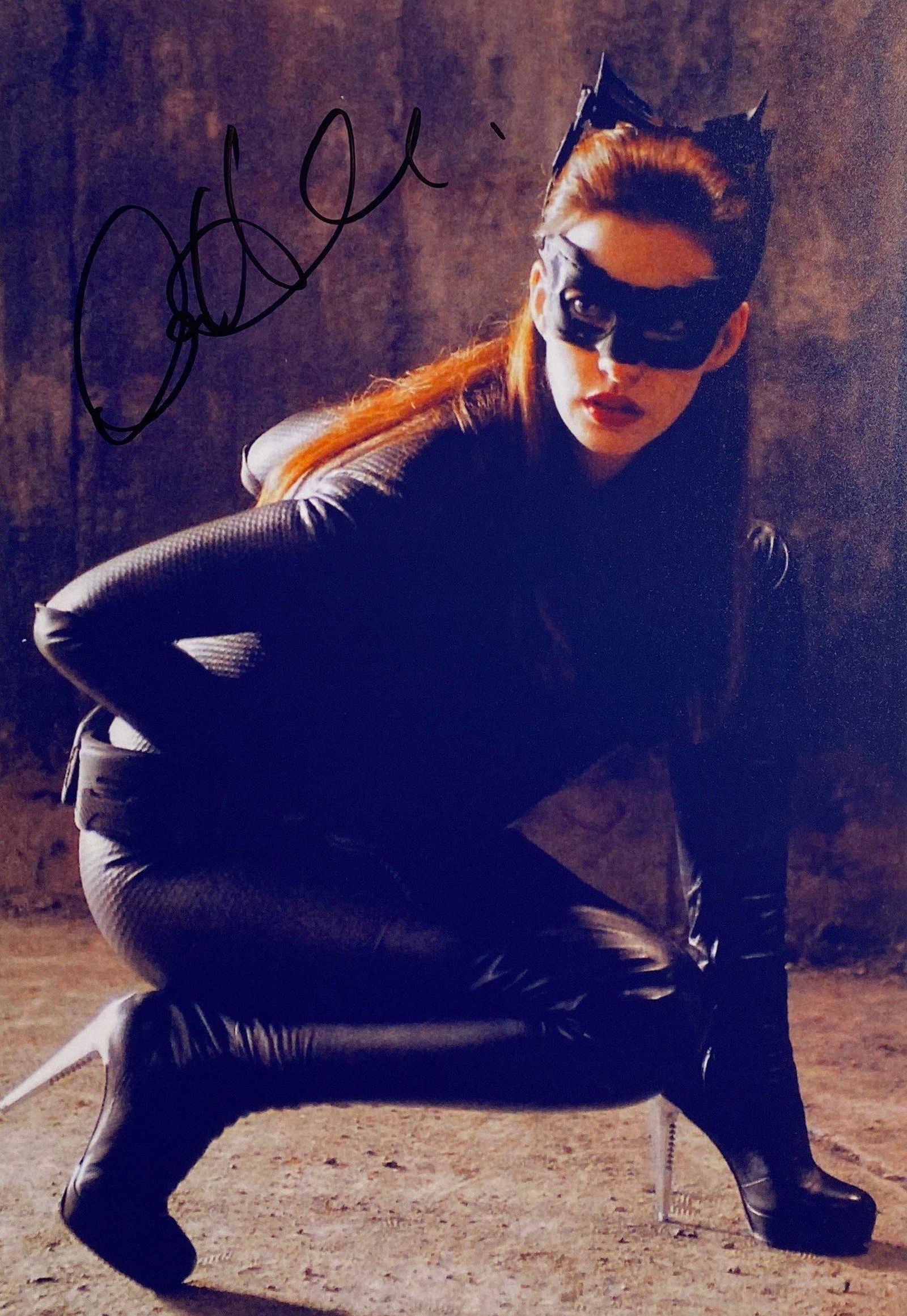 Autograph Signed Batman Dark Knight Rises Photo (1 of 1)