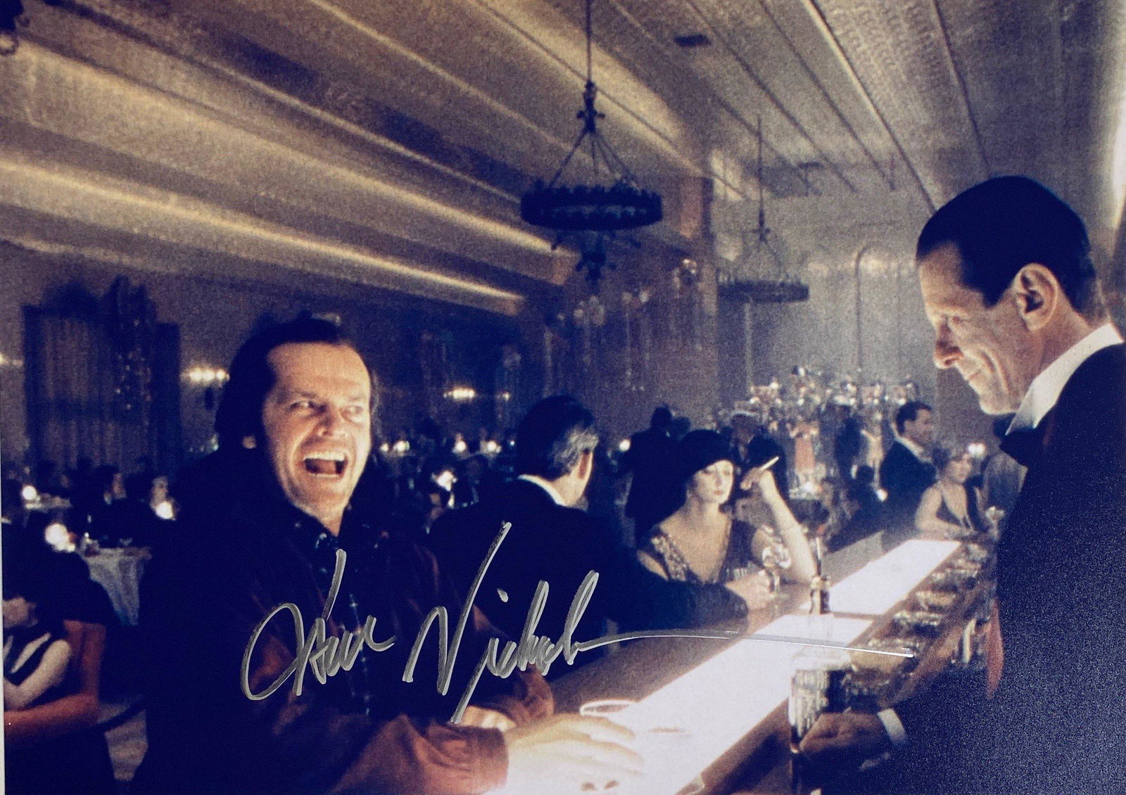 Autograph Signed Shining Jack Nicholson Photo (1 of 1)