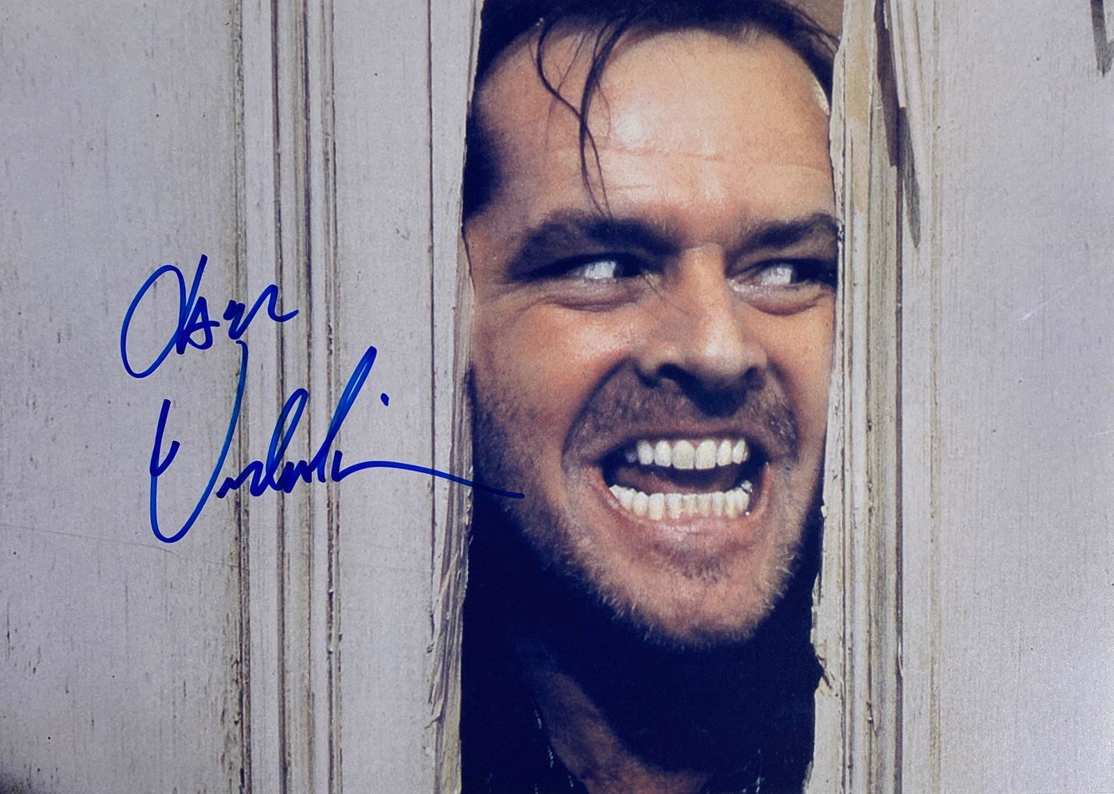 Autograph Signed Shining Jack Nicholson Photo (1 of 1)
