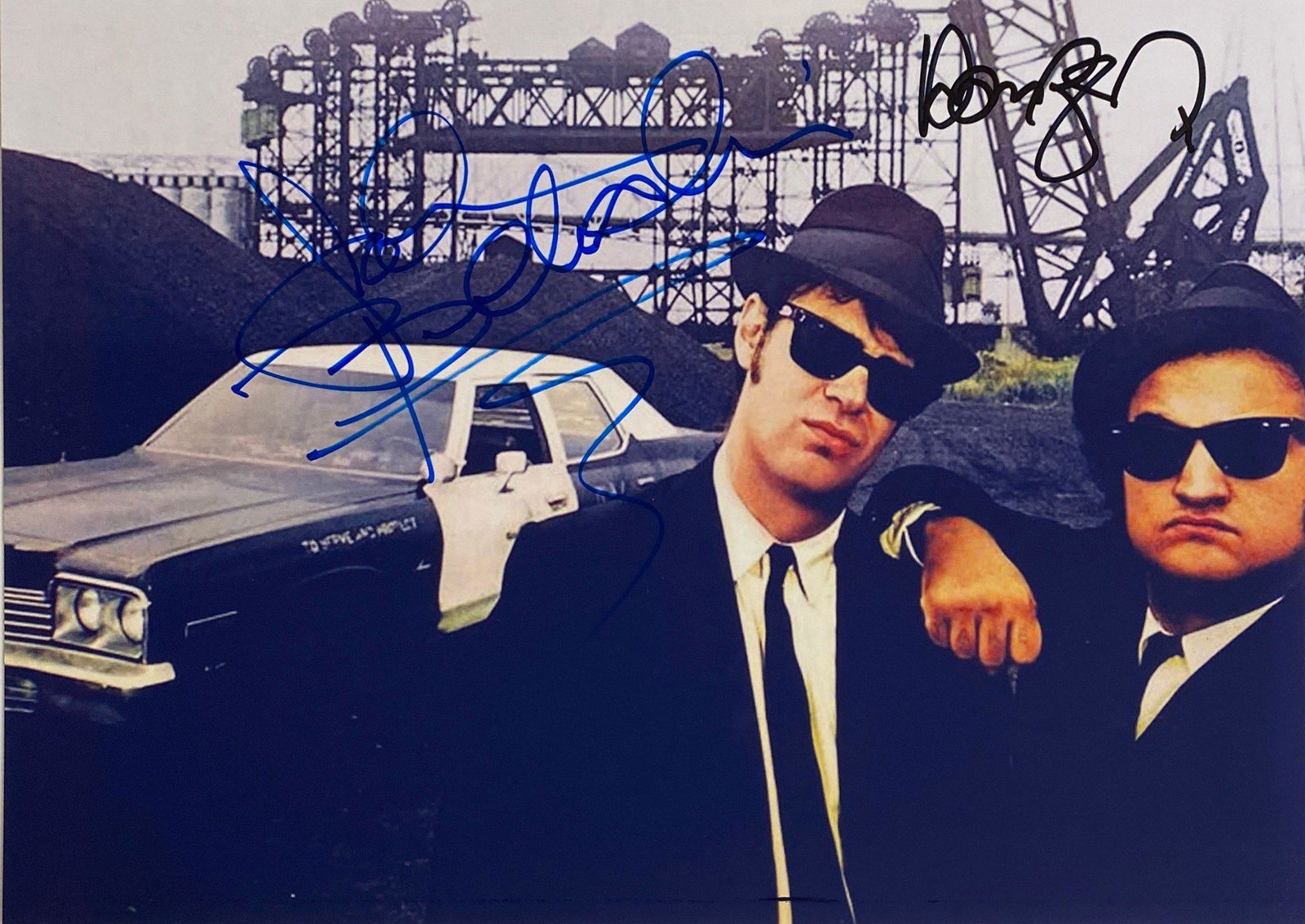Autograph Signed Blue Brothers John Belushi Photo (1 of 1)