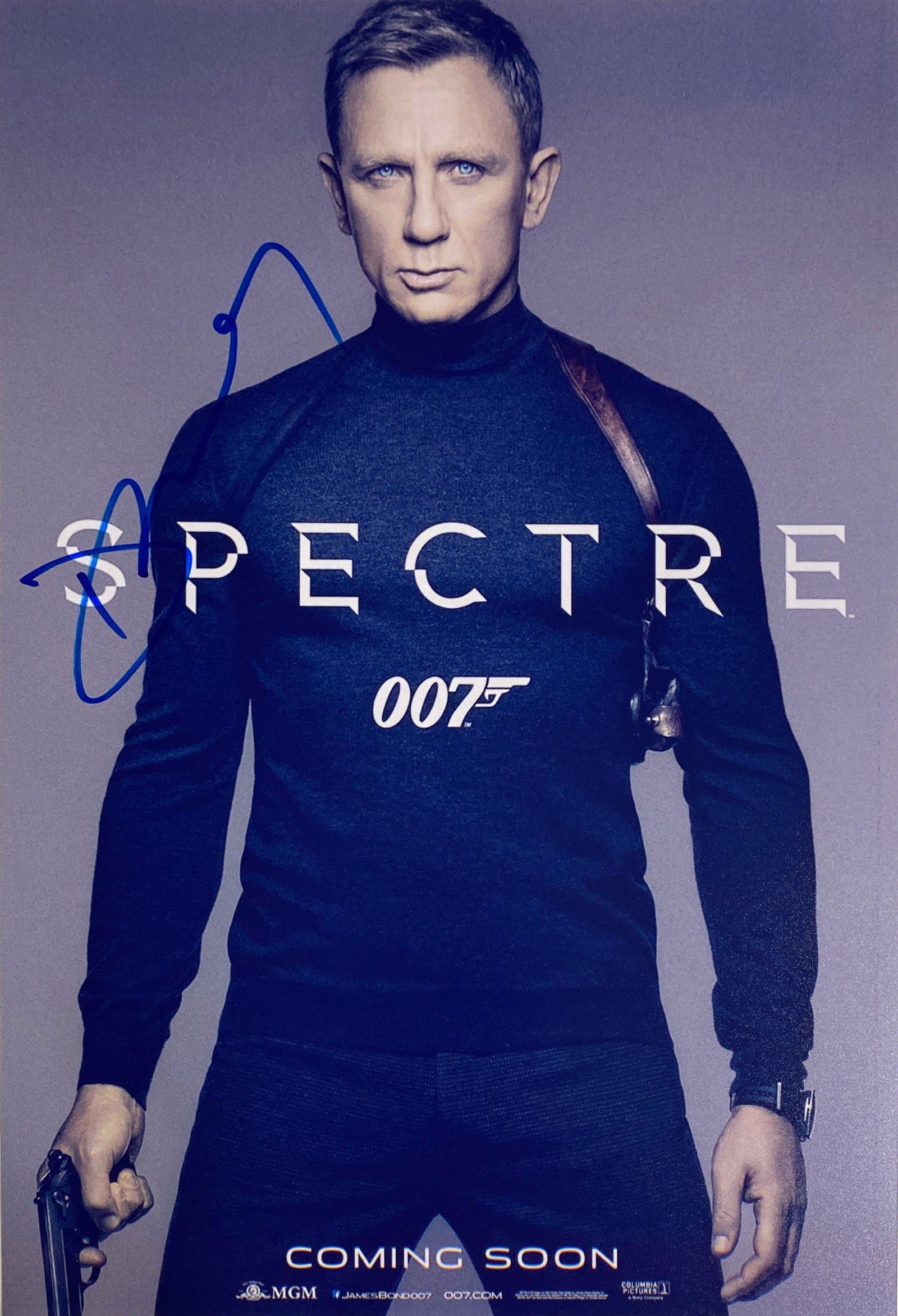 Autograph Signed James Bond Spectre Photo (1 of 1)
