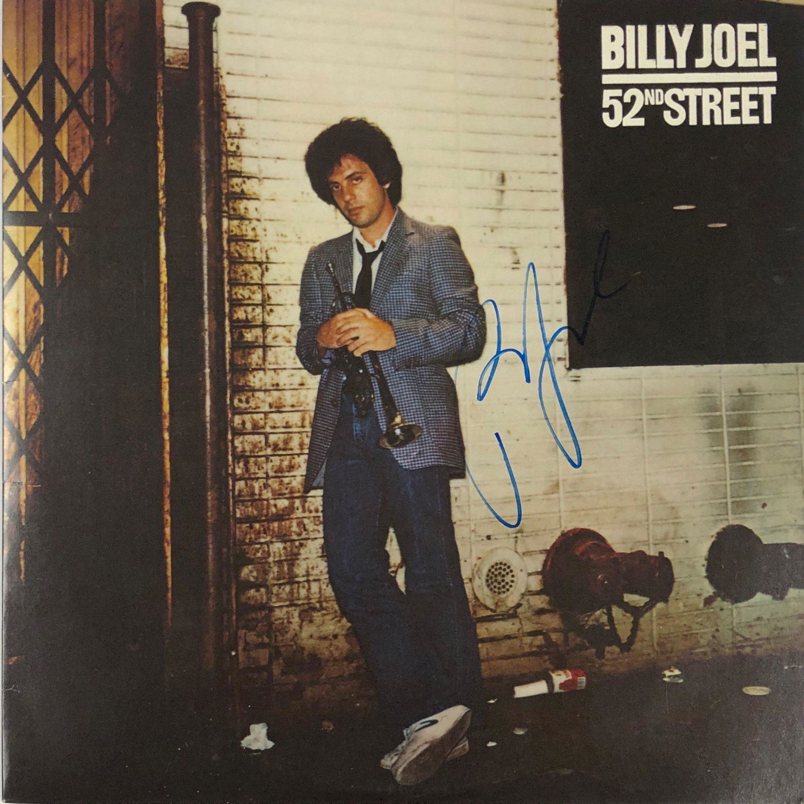 Signed Billy Joel 52nd Street Vinyl (1 of 1)