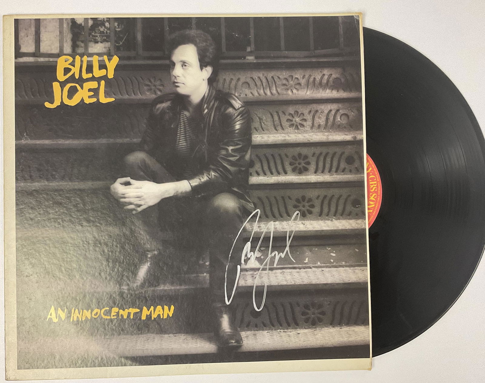 Autograph Signed Billy Joel Innocent Man Vinyl (1 of 1)