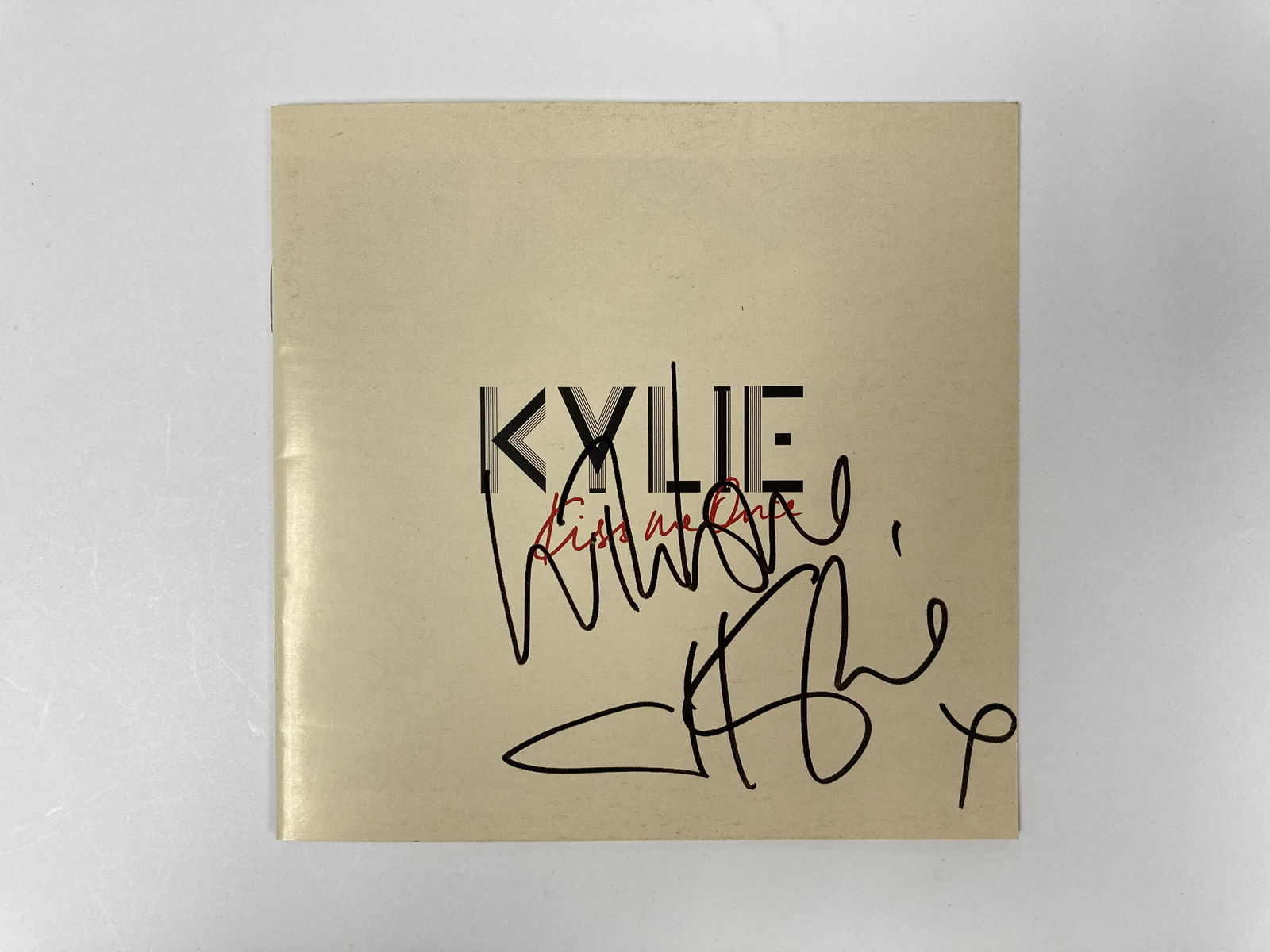 Autograph Signed Kylie Booklet (1 of 1)