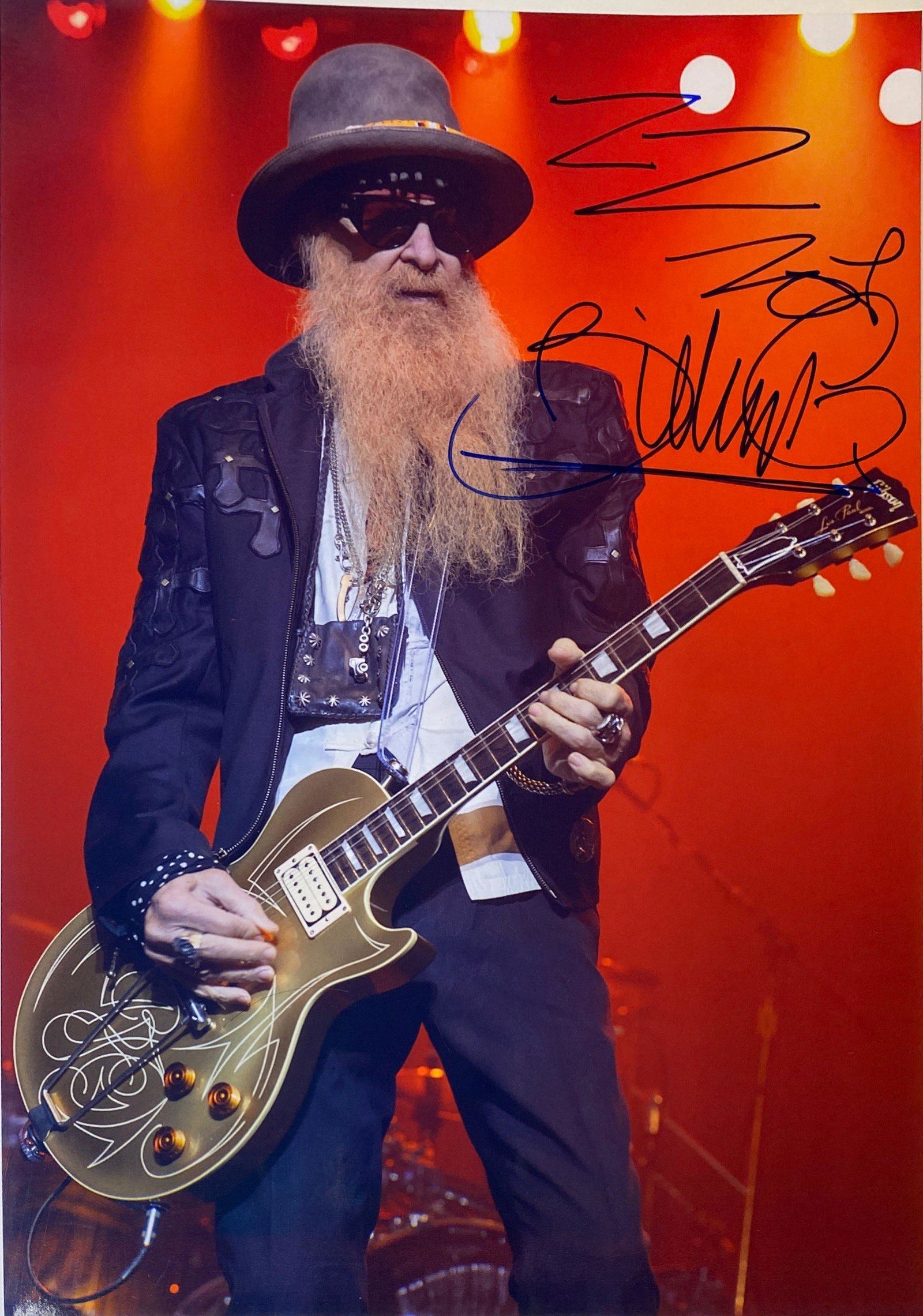 Autograph Signed ZZ Top Photo (1 of 1)