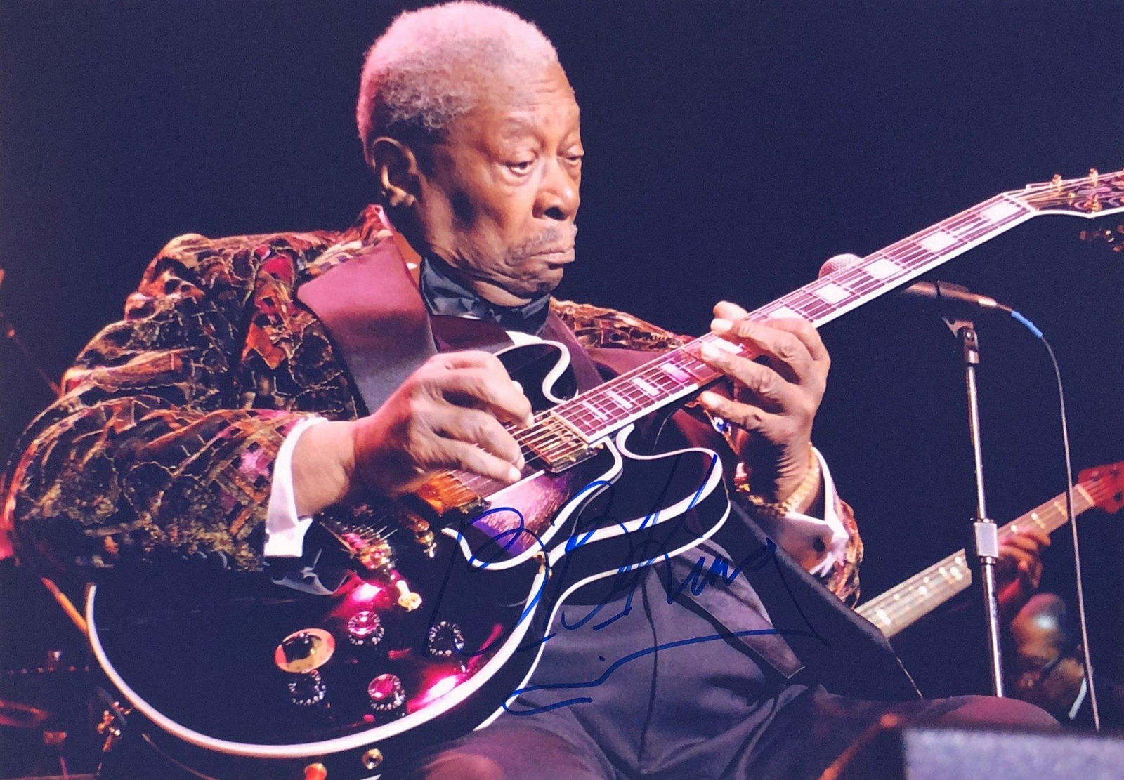BB King Signed Photo (1 of 1)