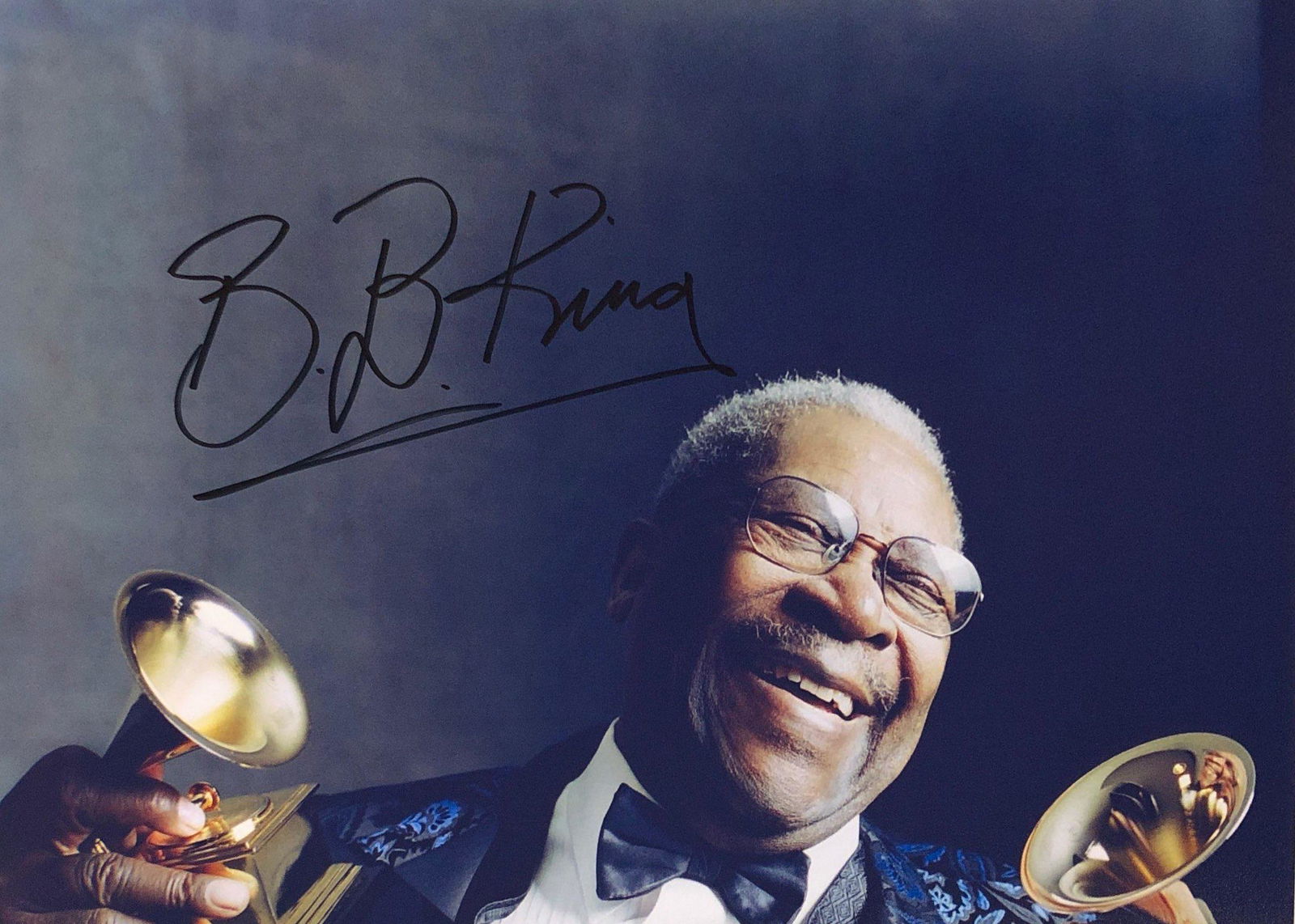 BB King Signed Photo (1 of 1)