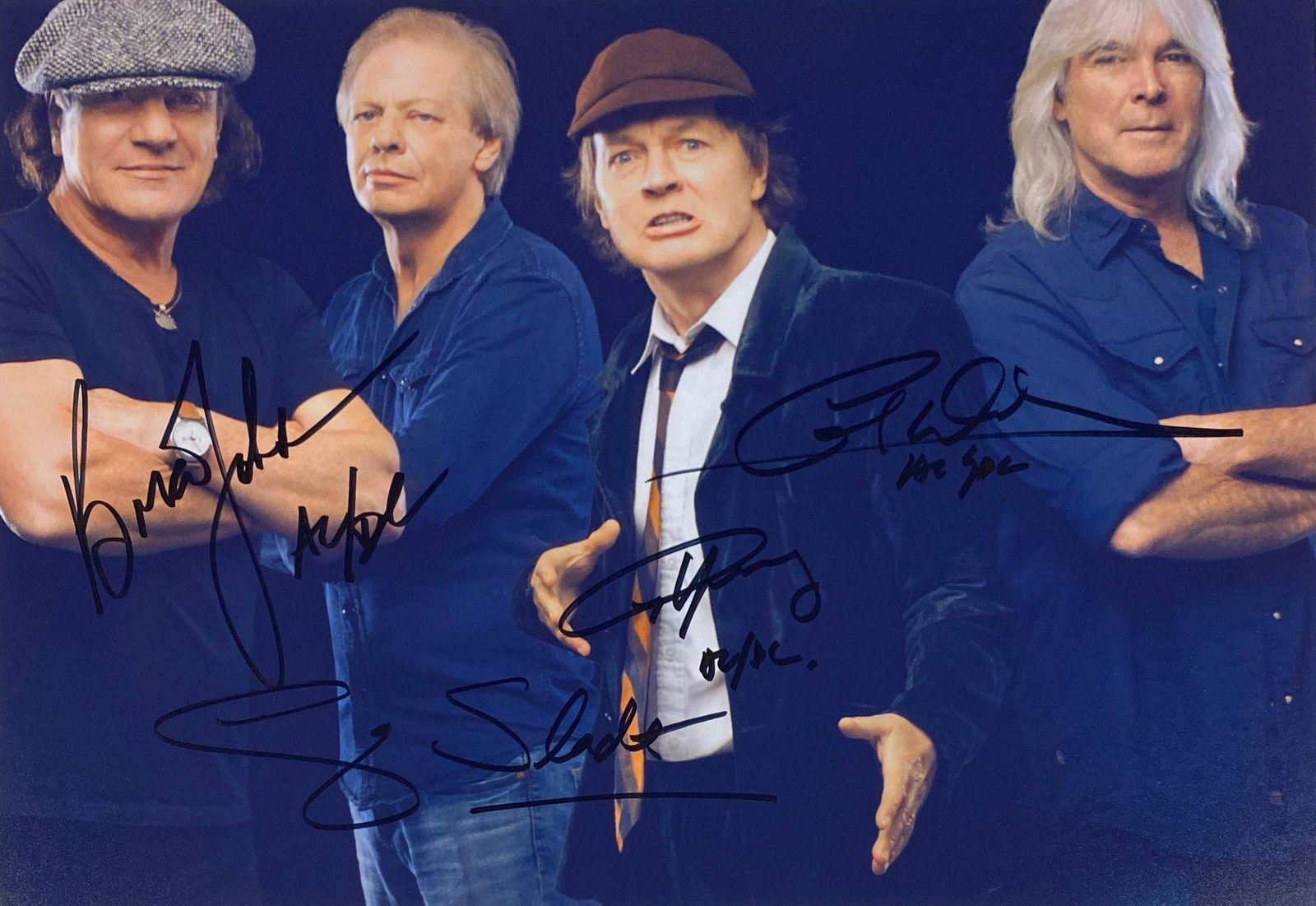 ACDC Angus Young Signed Photo (1 of 1)
