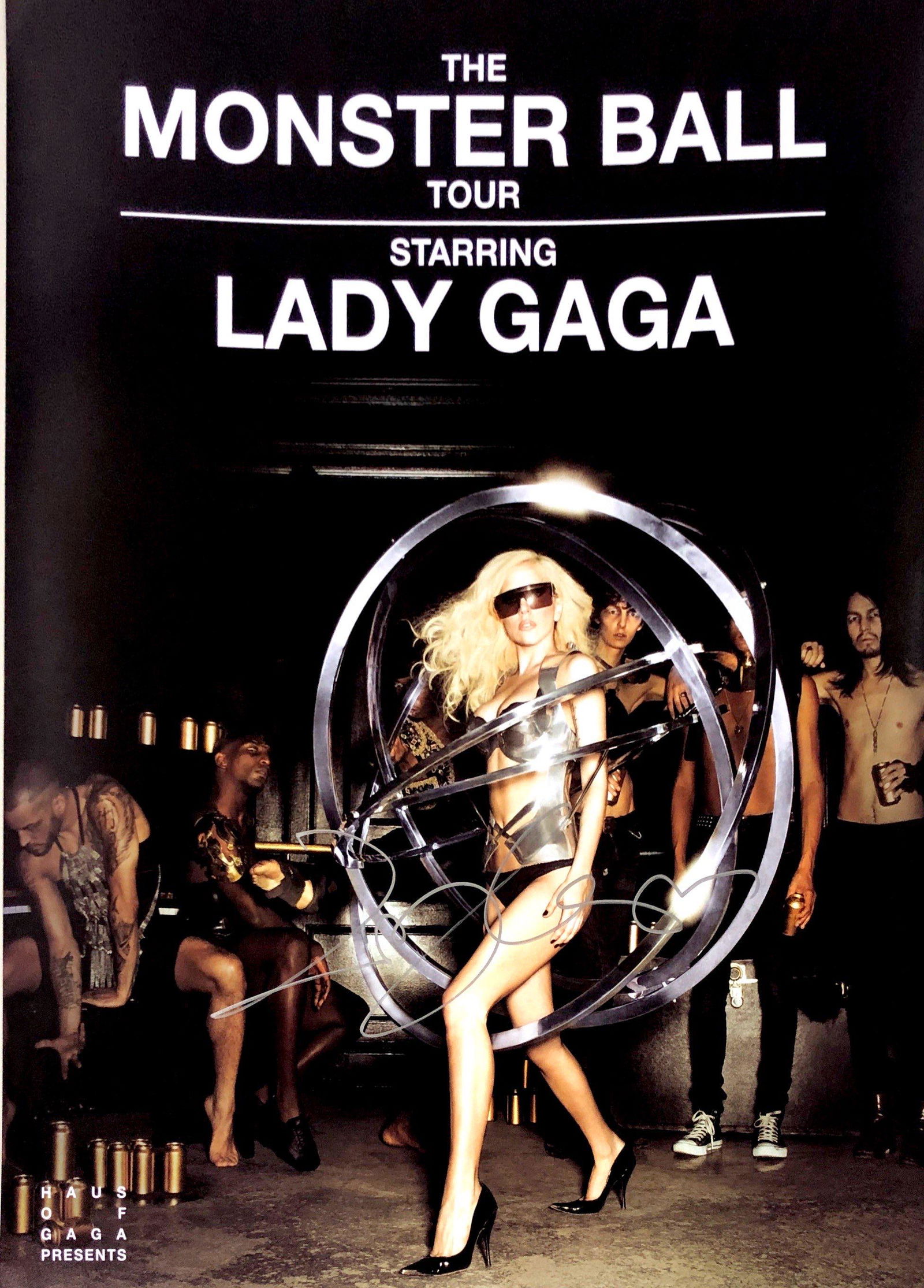 Lady Gaga Autograph Signed Poster (1 of 1)