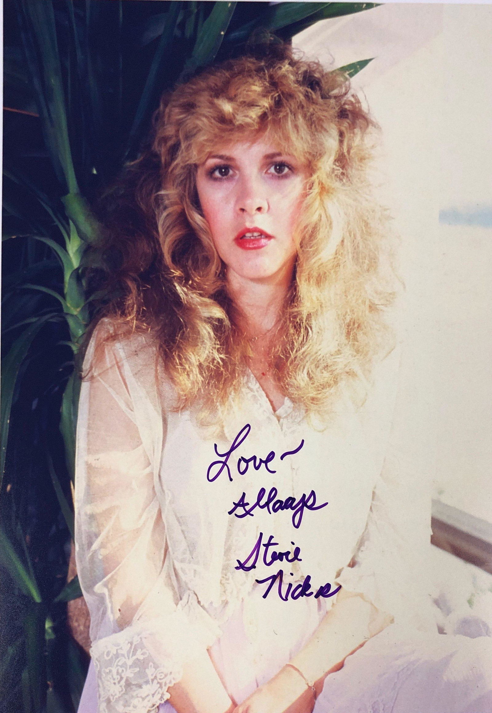 Stevie Nicks Autograph Signed Photo (1 of 1)