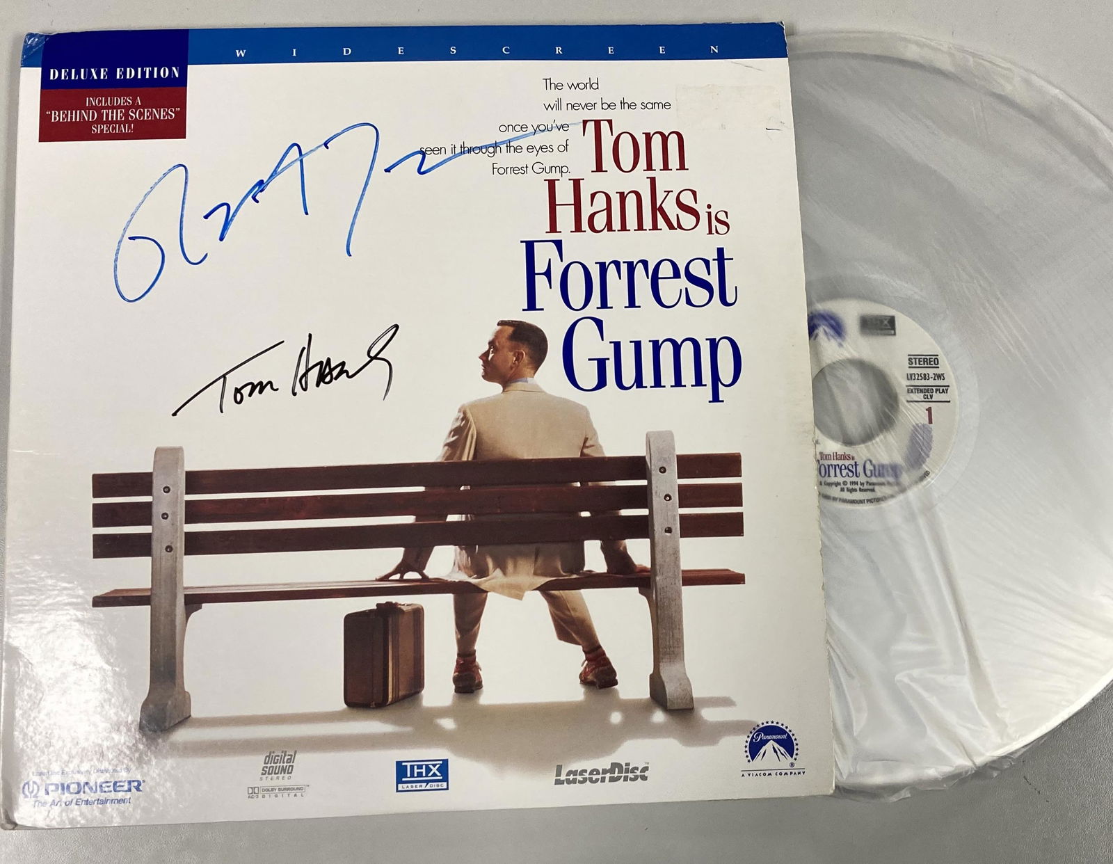 Autograph Signed Forrest Gump Vinyl (1 of 1)