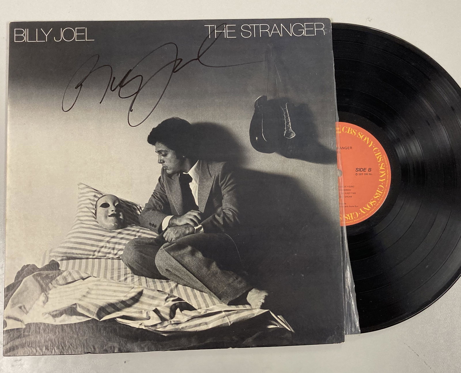 Autograph Signed Billy Joel Stranger Vinyl (1 of 1)